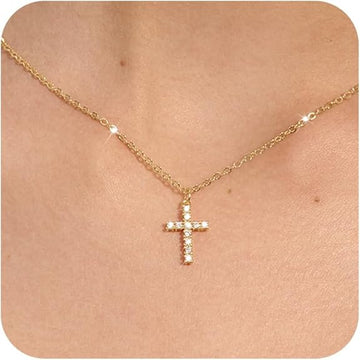 Valecia Cross Necklace